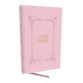 KJV Holy Bible: Large Print with 53,000 Center-Column Cross References, Pink Leathersoft, Red Letter, Comfort Print (Thumb Indexed): King James Versio - Imitation Leather
