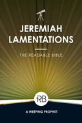 The Readable Bible: Jeremiah & Lamentations - Paperback