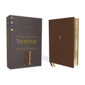 Nasb, Thompson Chain-Reference Bible, Leathersoft, Brown, 1995 Text, Red Letter, Comfort Print - Imitation Leather