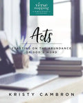 Verse Mapping Acts Bible Study Guide: Feasting on the Abundance of God's Word - Paperback