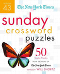 The New York Times Sunday Crossword Puzzles Volume 43: 50 Sunday Puzzles from the Pages of the New York Times - Spiral