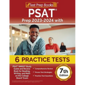 PSAT Prep 2023-2024 with 6 Practice Tests: PSAT NMSQT Study Guide and Review Book for Reading, Writing, and Math on the College Board Exam [7th Editio - Paperback