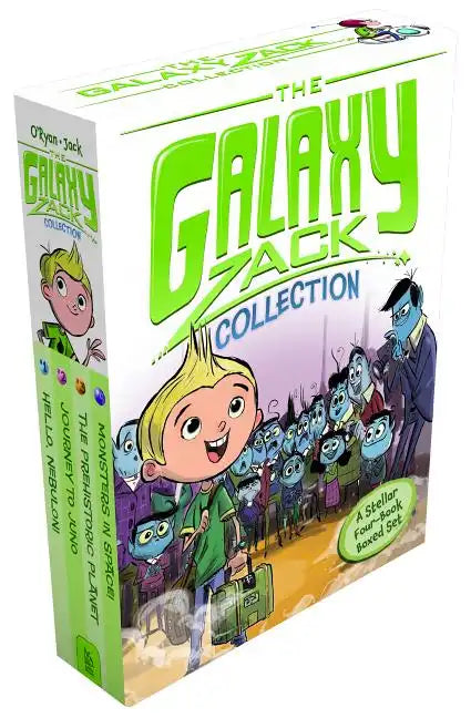 The Galaxy Zack Collection (Boxed Set): A Stellar Four-Book Boxed Set: Hello, Nebulon!; Journey to Juno; The Prehistoric Planet; Monsters in Space! - Boxed Set
