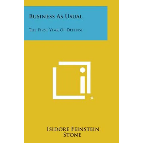 Business as Usual: The First Year of Defense - Paperback