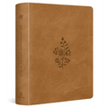 ESV Journaling Study Bible (Trutone Over Board, Nubuck Caramel) - Imitation Leather