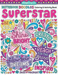 Notebook Doodles Superstar: Coloring & Activity Book - Paperback