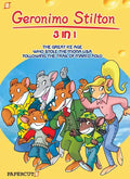 Geronimo Stilton 3-In-1 #2: Following the Trail of Marco Polo, the Great Ice Age, and Who Stole the Mona Lisa - Paperback
