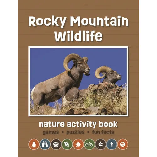 Rocky Mountain Wildlife Nature Activity Book - Paperback