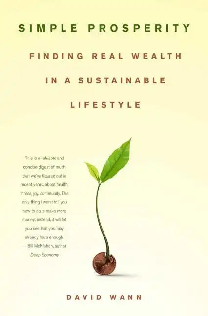 Simple Prosperity: Finding Real Wealth in a Sustainable Lifestyle - Paperback