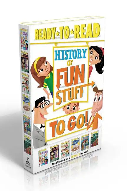 History of Fun Stuff to Go! (Boxed Set): The Deep Dish on Pizza!; The Scoop on Ice Cream!; The Tricks and Treats of Halloween!; The Sweet Story of Hot - Boxed Set