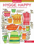 Hygge Happy Coloring Book: Coloring Pages for a Cozy Life - Paperback