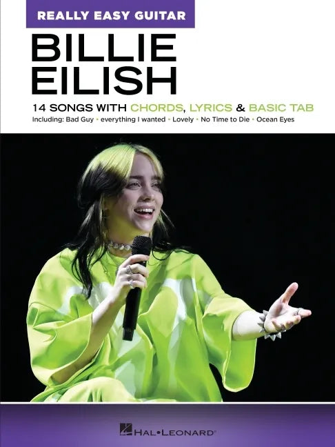 Billie Eilish: Really Easy Guitar Songbook - Paperback