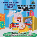 I Love to Keep My Room Clean Me gusta tener mi habitaci limpia - Paperback