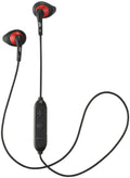 JVC Wireless Sweatproof Gumy Sport Bluetooth Wireless Earbud Nozzle Black (HAEN10BTB) One Size