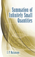 Summation of Infinitely Small Quantities - Paperback