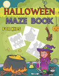 Halloween Maze Book for Kids: Smart and Funny Gift for Boys and Girls, Scary Puzzle Book for Kid - Paperback
