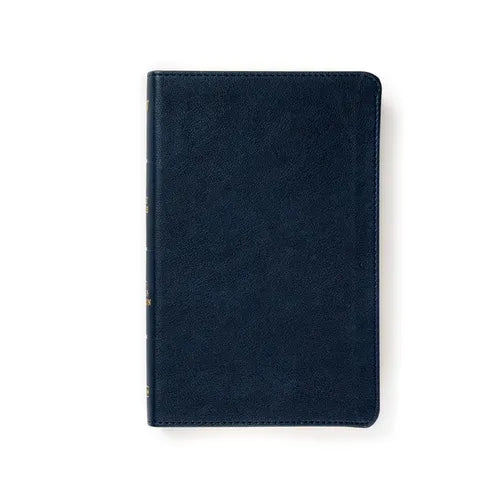 KJV Personal Size Bible, Navy Leathertouch - Imitation Leather