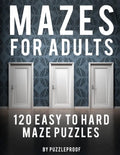 Maze Adult Book: 120 Easy To Hard Mazes For Adults To Help Relaxing And To Relieve Stress. Keep Your Mind Focused With These Puzzles. S - Paperback