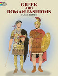 Greek and Roman Fashions Coloring Book - Paperback