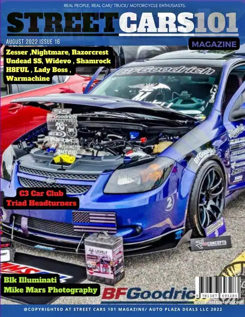 Street Cars 101 Magazine- August 2022 Issue 16 - Paperback