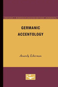 Germanic Accentology - Paperback