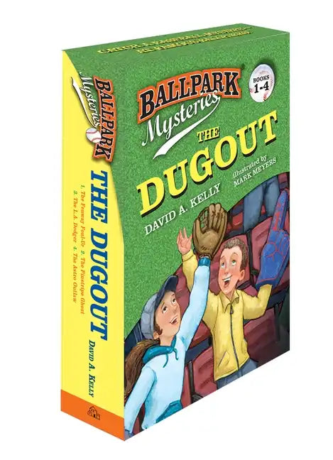 Ballpark Mysteries: The Dugout Boxed Set (Books 1-4): The Fenway Foul-Up, the Pinstripe Ghost, the L.A. Dodger, the Astro Outlaw - Boxed Set