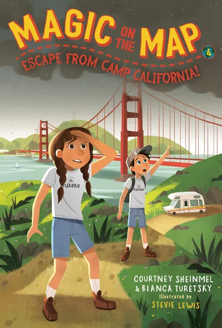 Magic on the Map #4: Escape from Camp California - Paperback