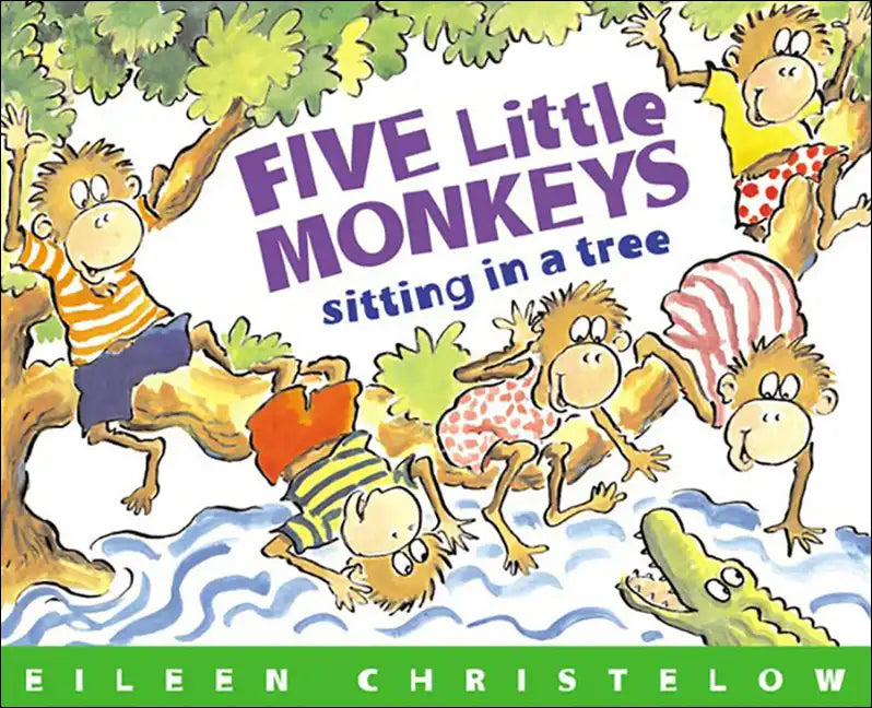 Five Little Monkeys Sitting in a Tree - Hardcover