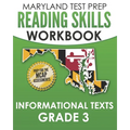 MARYLAND TEST PREP Reading Skills Workbook Informational Texts Grade 3: Preparation for the MCAP English Language Arts Assessments - Paperback