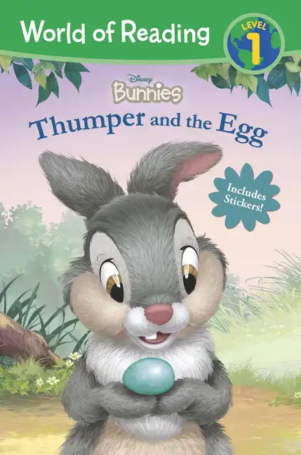 World of Reading: Disney Bunnies: Thumper and the Egg-Level 1 Reader - Paperback