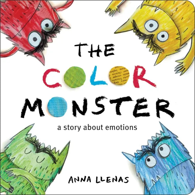 The Color Monster: A Story about Emotions - Board Book