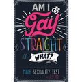 Am I Gay, Straight or What? Male Sexuality Test: Prank Adult Puzzle Book for Men - Paperback