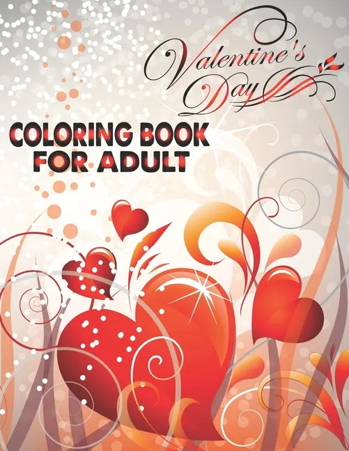 Valentine's Day Coloring Book For Adults - Paperback