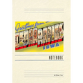 Vintage Lined Notebook Greetings from Cedar Rapids - Paperback