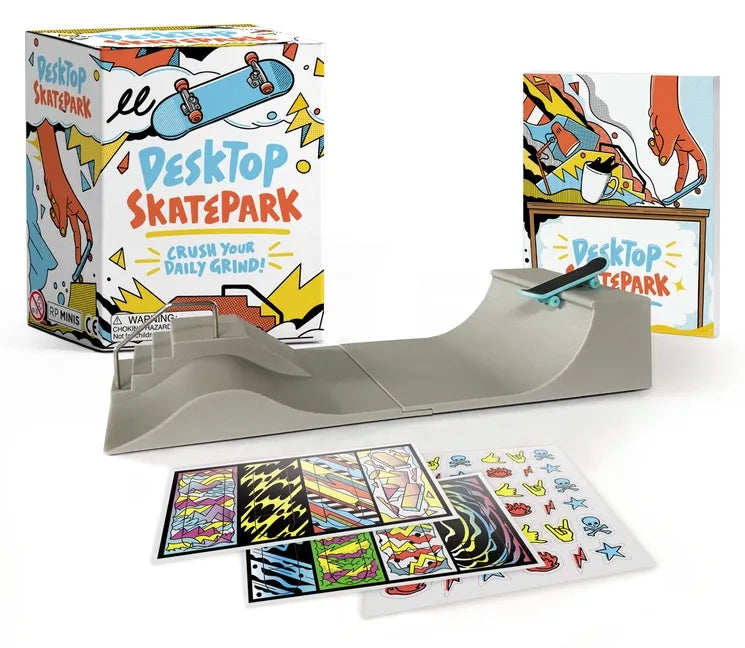 Desktop Skatepark: Crush Your Daily Grind! - Paperback