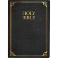 KJV Family Legacy Holy Bible, Large Print, Black Genuine Leather, Thumb Index: (Red Letter, Premium Cowhide, 1611 Version) - Leather