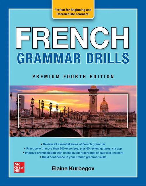 French Grammar Drills, Premium Fourth Edition - Paperback