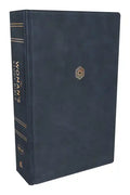 The Nkjv, Woman's Study Bible, Leathersoft, Blue, Full-Color: Receiving God's Truth for Balance, Hope, and Transformation - Imitation Leather