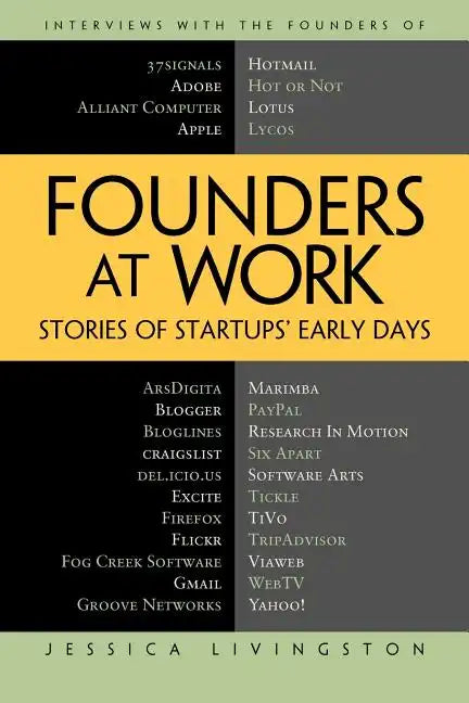 Founders at Work: Stories of Startups' Early Days - Paperback