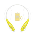 KOCASO Wireless Sports Stereo Hands Free Headset for Phone and Tablet in Yellow