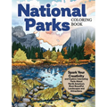 National Parks Coloring Book: Spark Your Creativity and Explore Interesting Facts about North America's Most Beautiful Landscapes and Attractions - Paperback