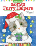 Santa's Furry Helpers Coloring Book - Paperback