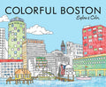 Colorful Boston: Explore & Color - Paperback