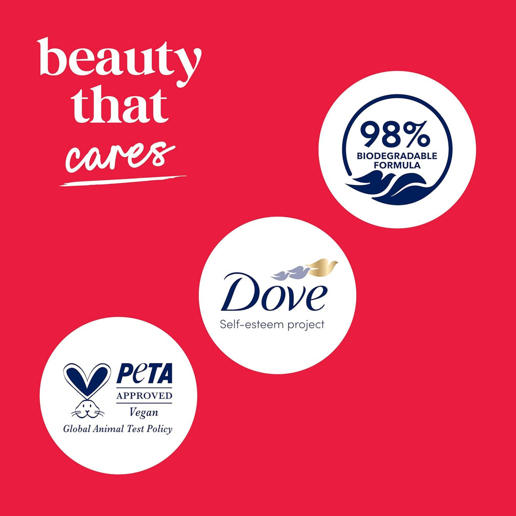 Dove Body Wash with Pump Revitalizante Cherry & Chia Milk, for Renewed, Healthy Looking Skin, Moisturizing Gentle Skin Cleanser with 24hr Renewing MicroMoisture, 30.6 oz