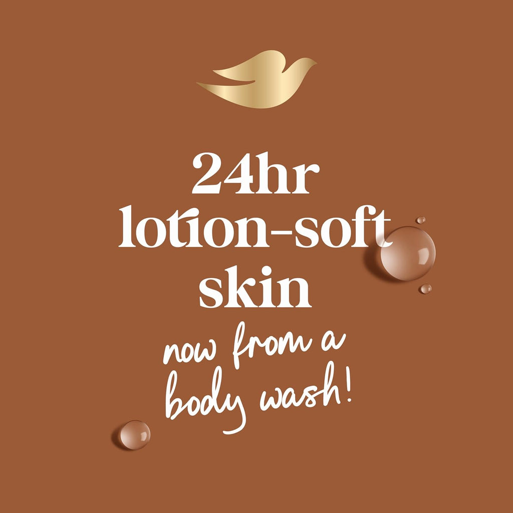 Dove Body Wash with Pump Restore Coconut & Cocoa Butter for 24hr Lotion-Soft Skin Moisturizing Skin Cleanser with No Sulfates No Parabens 30.6 Oz