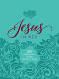 Jesus in Red: 365 Meditations on the Words of Jesus - Imitation Leather