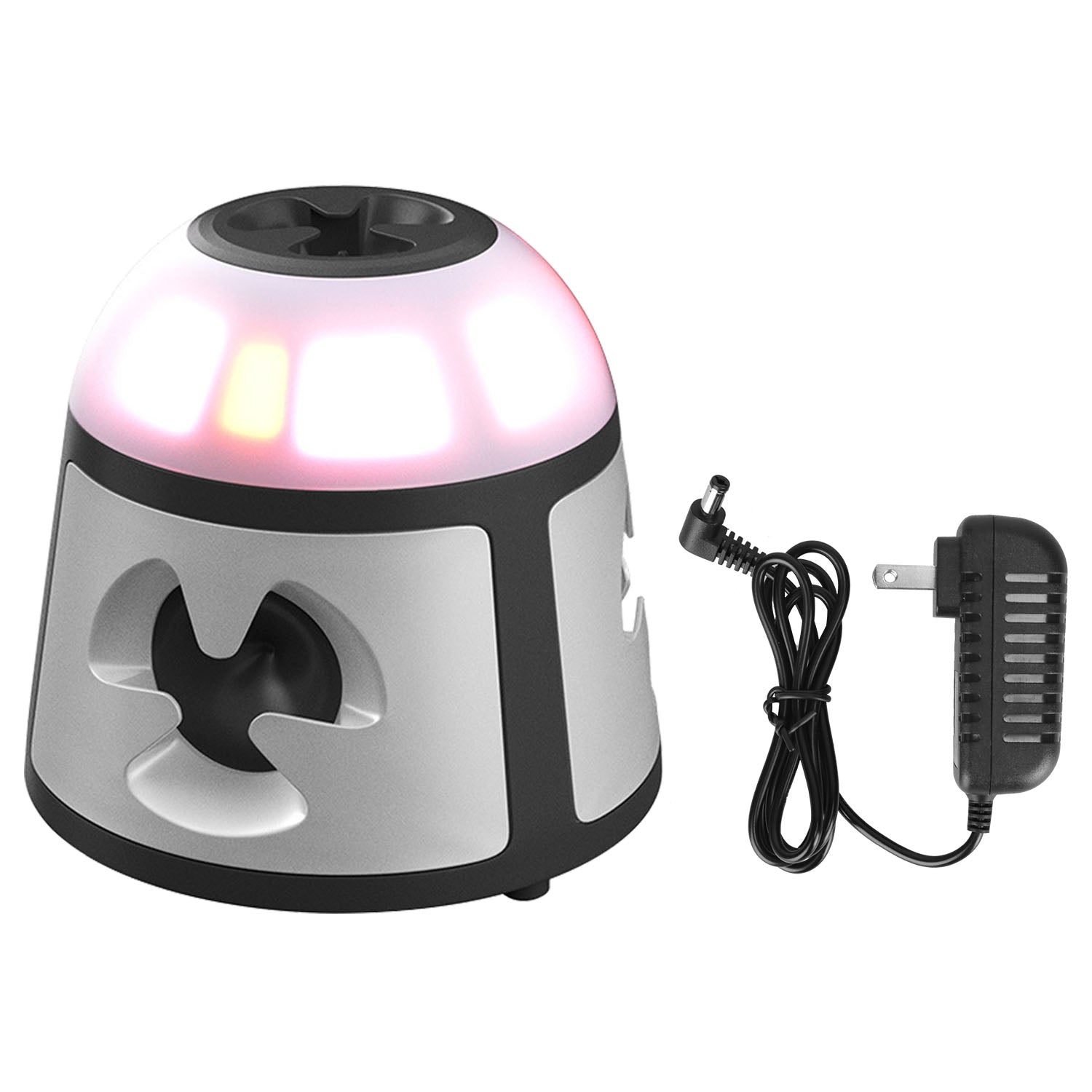 360°Ultrasonic Mice Repellent Indoor Rodent Repeller Rat Squirrel Rodent Control Device with 4 Modes 9 Strobe Lights Alarm Horn for Kitchen Warehouse