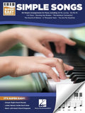 Simple Songs - Super Easy Songbook with Lyrics for 60 Favorite Songs - Paperback