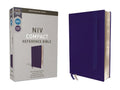 Niv, Reference Bible, Compact, Leathersoft, Blue, Red Letter, Comfort Print - Imitation Leather