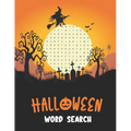Halloween Word Search: Large Print Spooky Word Search Puzzle Book For Adults and Kids - Paperback